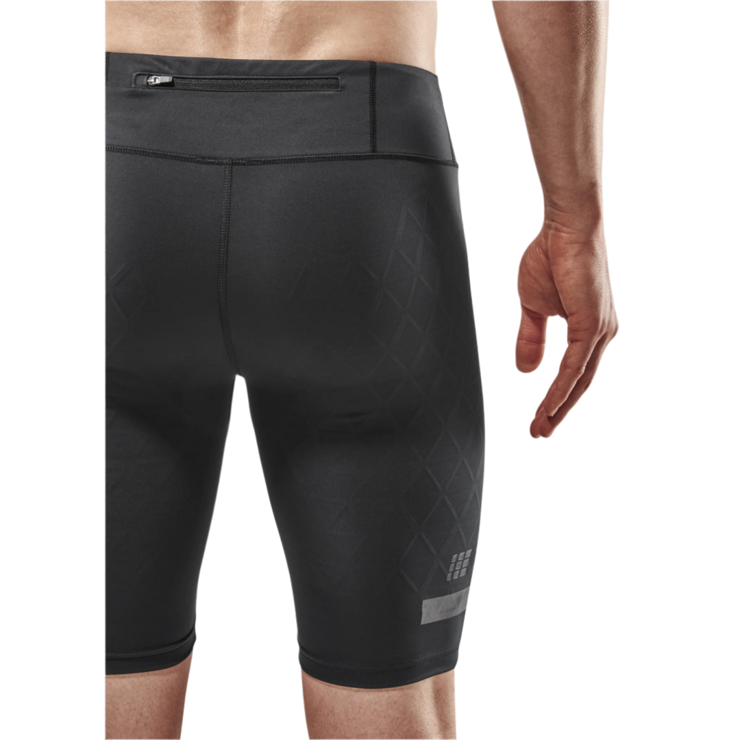 The Run Support Shorts, Men, Black, Back Detail