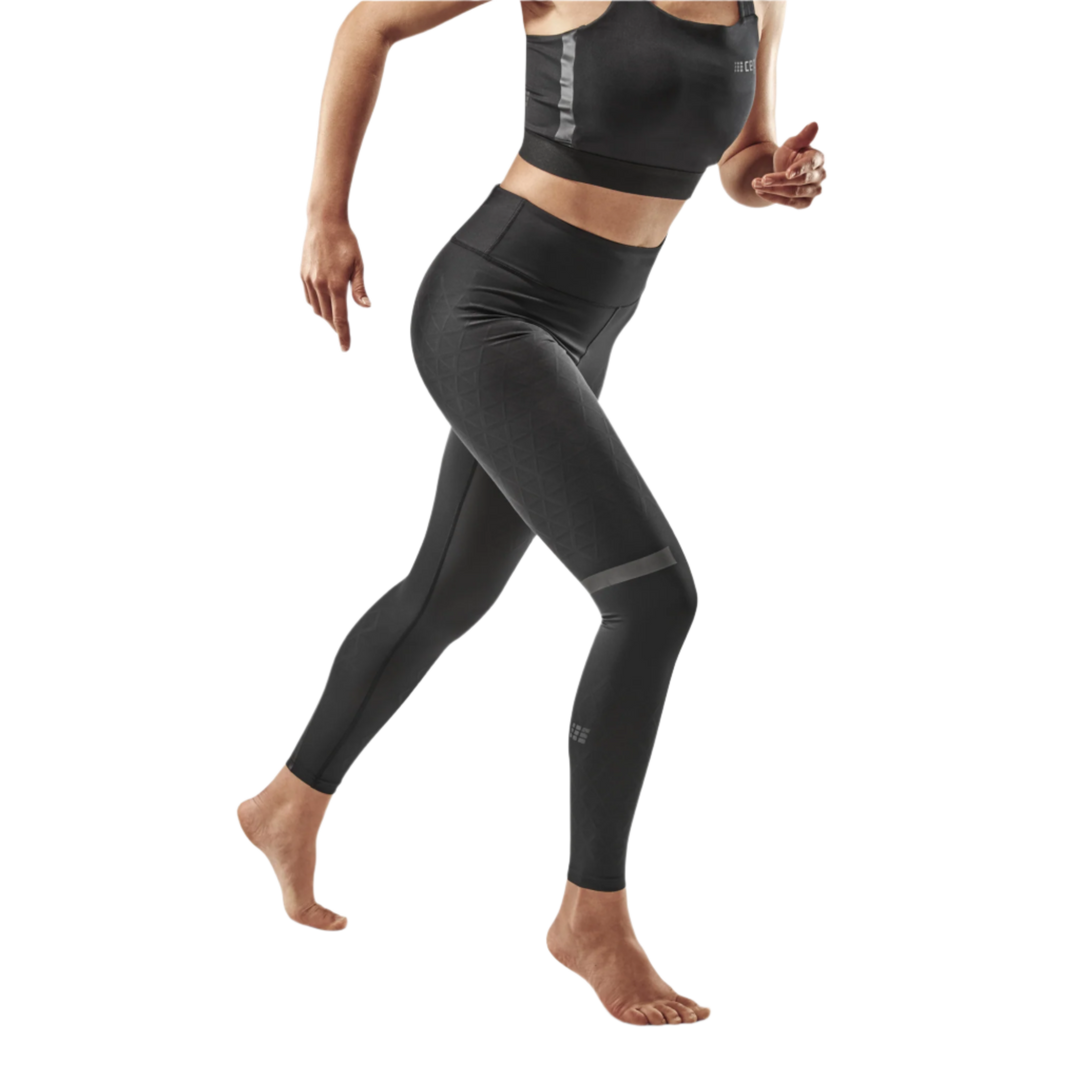 The Run Support Tights, Women, Black