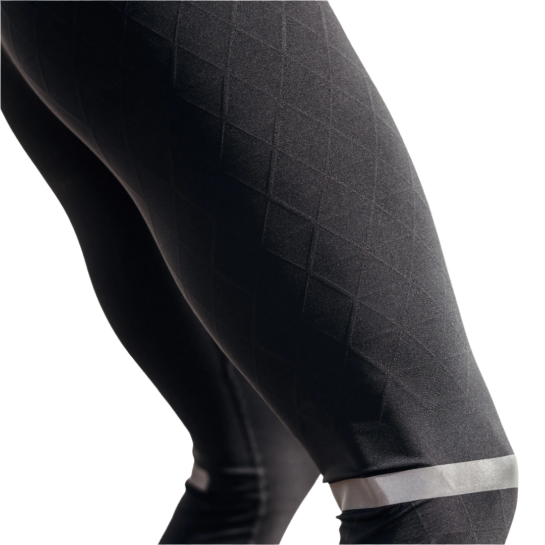 The Run Support Tights, Women, Black, Cloth Detail