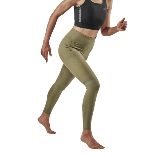 The Run Support Tights, Women, Olive