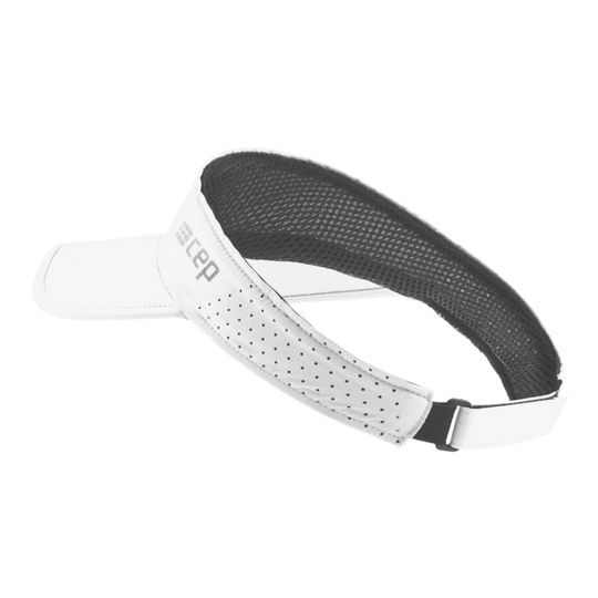 Run Visor, White