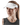 Run Visor, White, Front View Model, Women