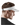 Run Visor, White, Side View Model, Men