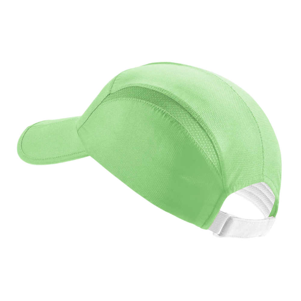 Run Cap, Green, Back View