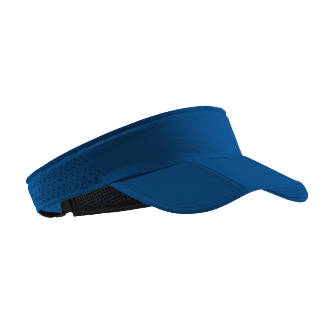 Run Visor, Blue Front View