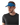 Run Visor, Blue, Front View, Men