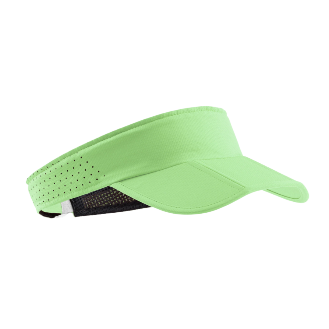 Run Visor, Green, Front View