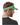 Run Visor, Green, Back View, Men