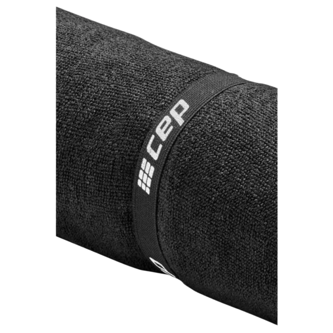 Sports Towel, Black, Details