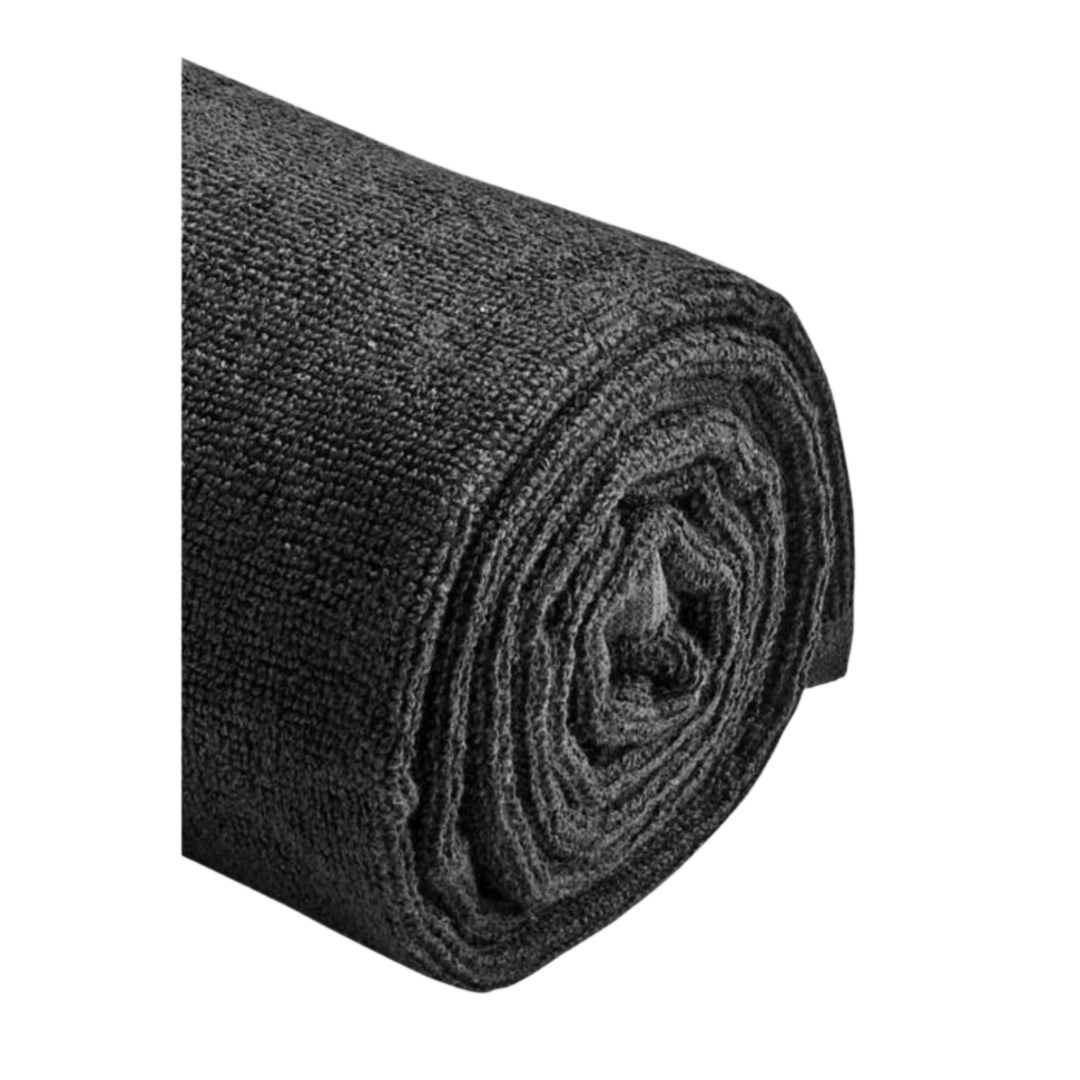 Sports Towel, Black, Details 2