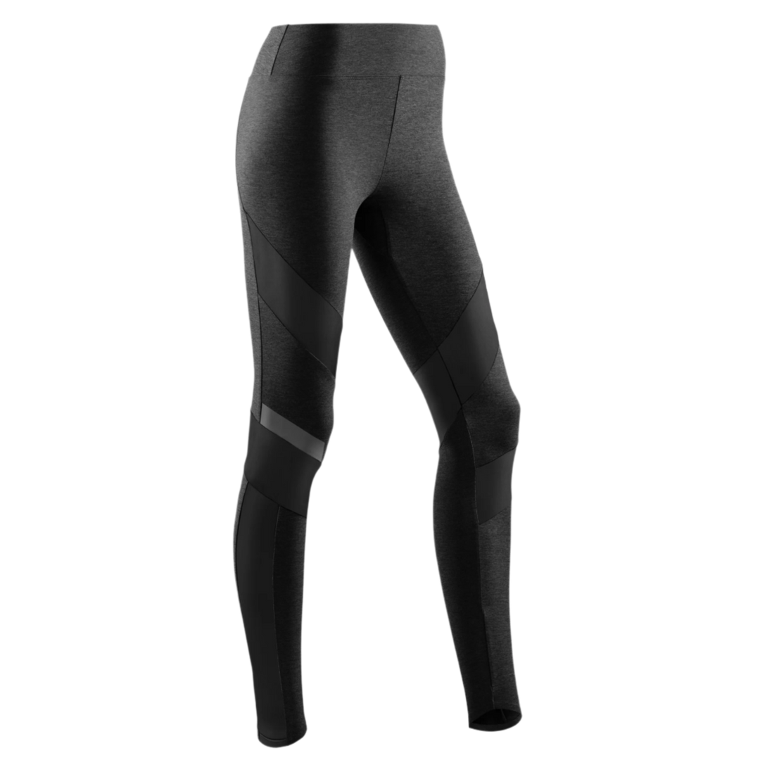 Training Tights, Women, Black, Front View