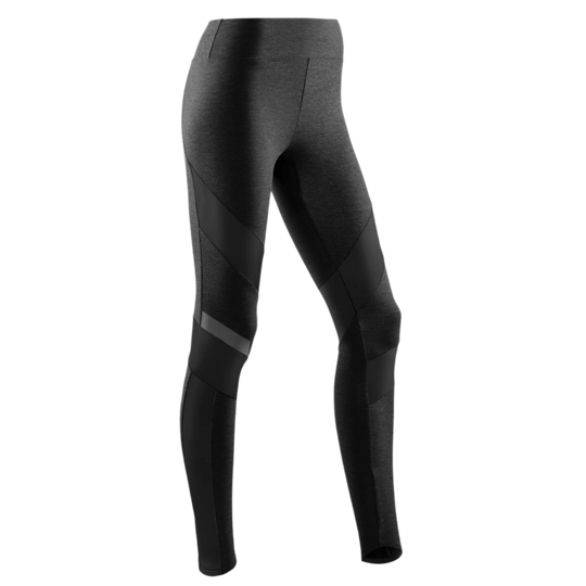 Training Tights, Women, Black, Front View