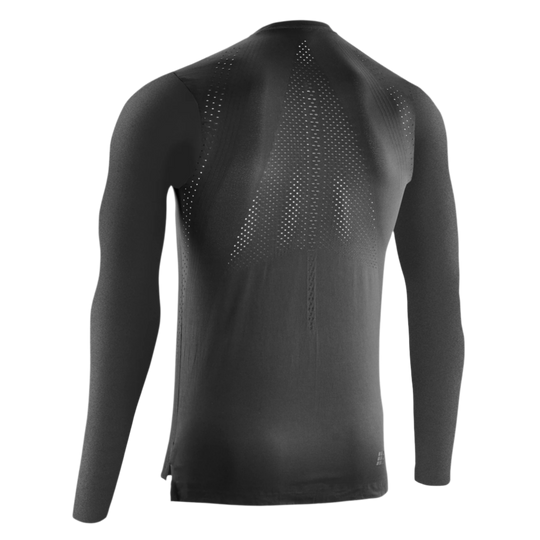 Ultralight Long Sleeve Shirt, Men, Black, Back View