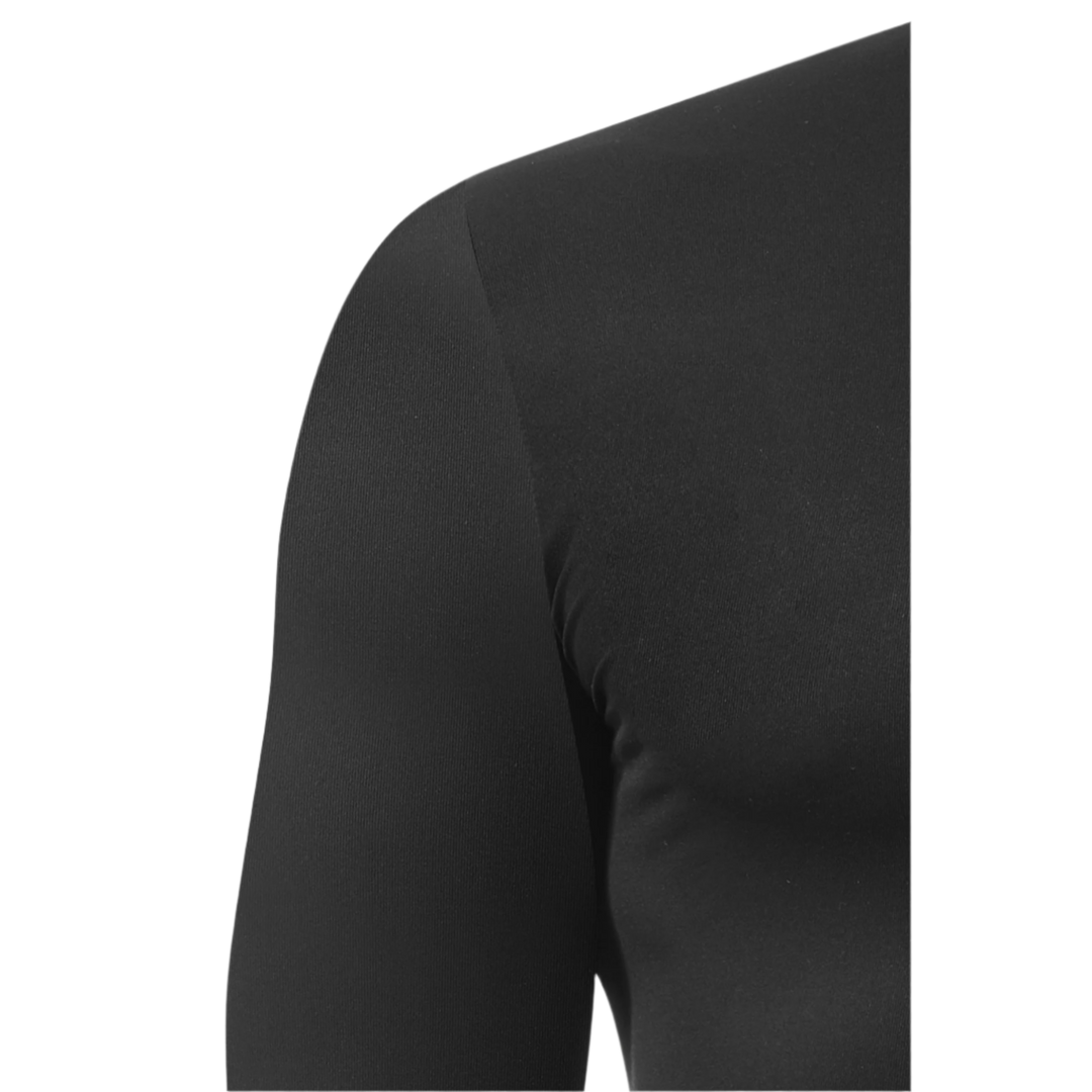 Ultralight Long Sleeve Shirt, Men, Black, Sleeve Detail