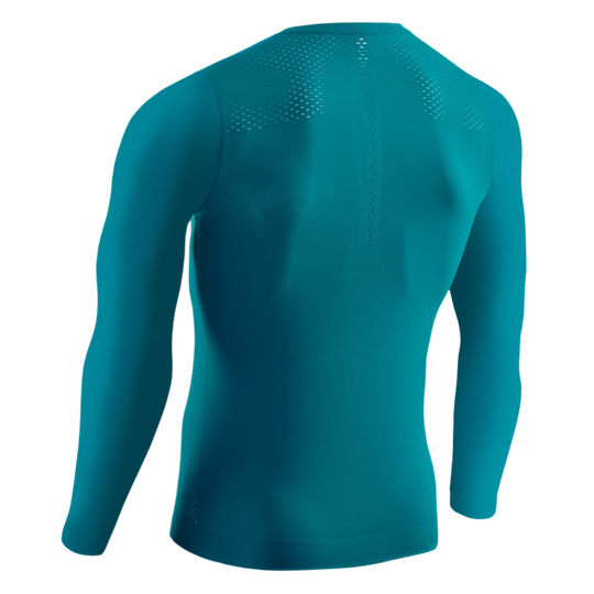 Ultralight Long Sleeve Shirt, Men, Petrol, Back View