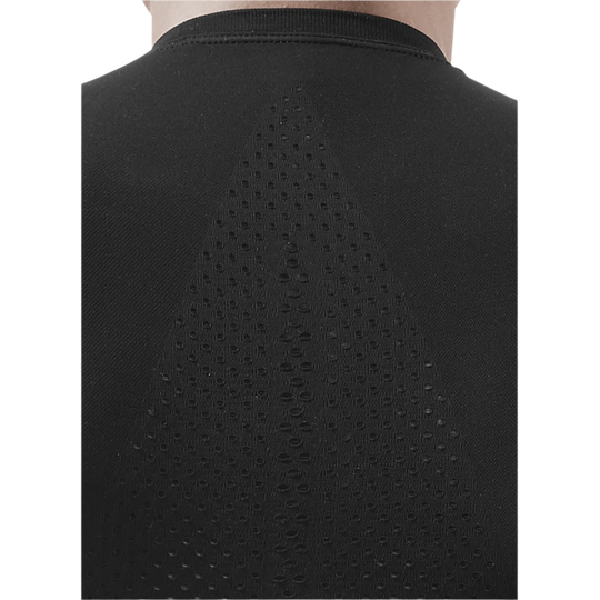 Ultralight Short Sleeve Shirt, Men, Black, Back Detail