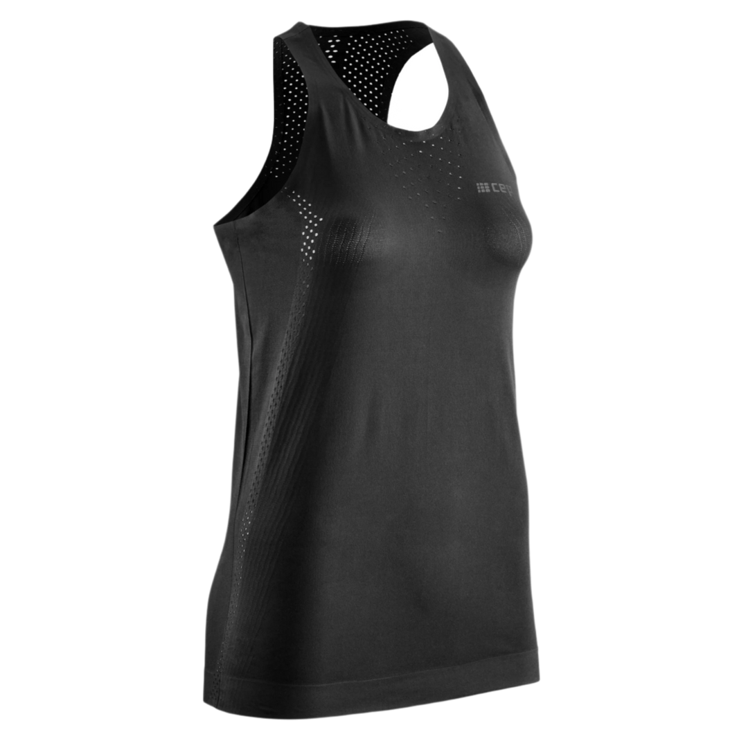 Ultralight Tank Top, Women, Black, Front View