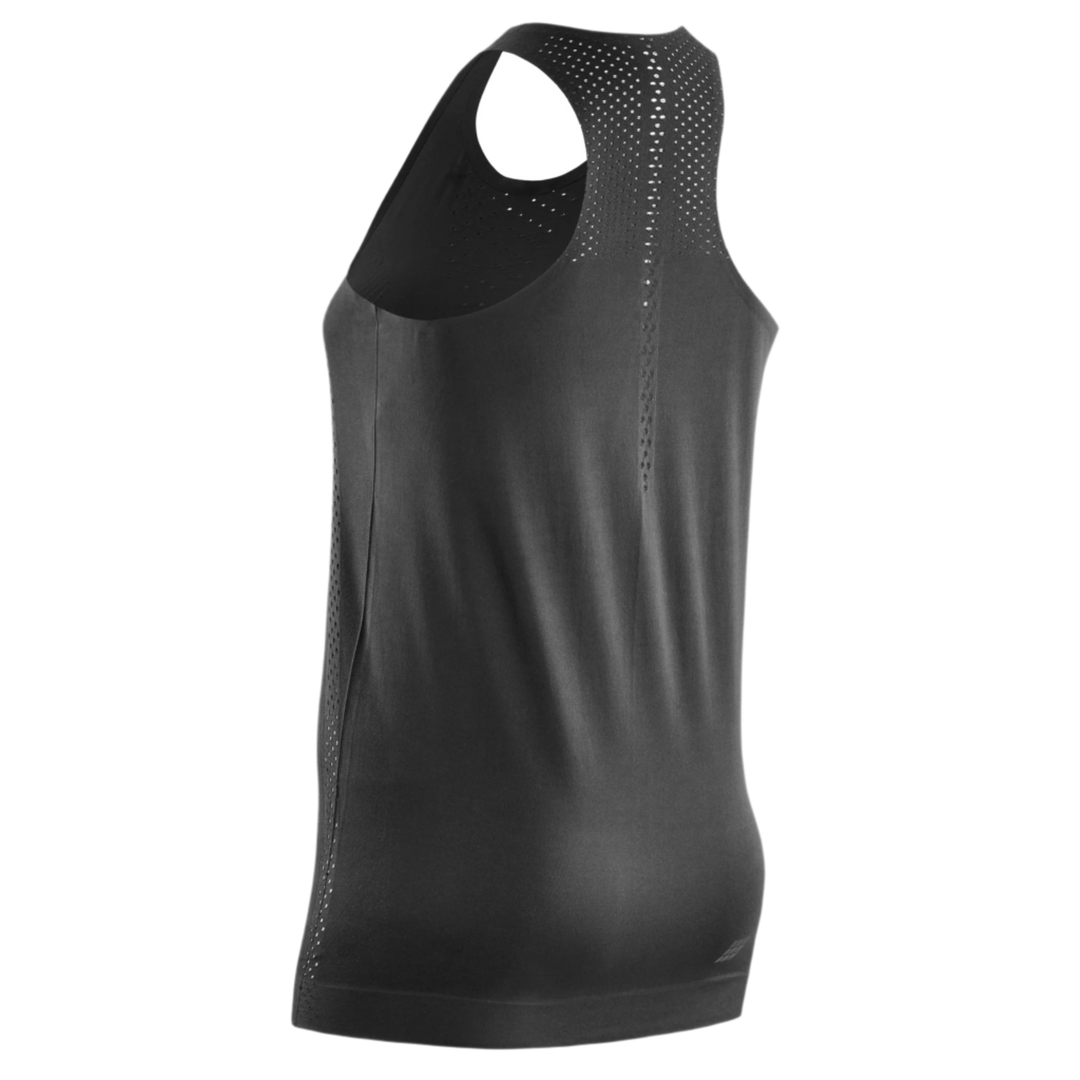 Ultralight Tank Top, Women, Black, Back View