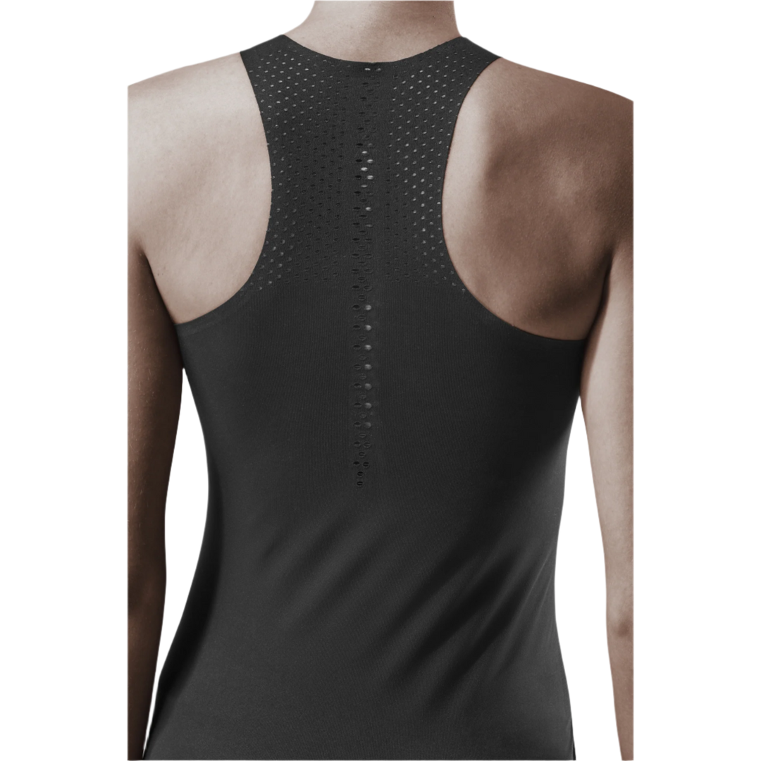 Ultralight Tank Top, Women, Black, Back Detail