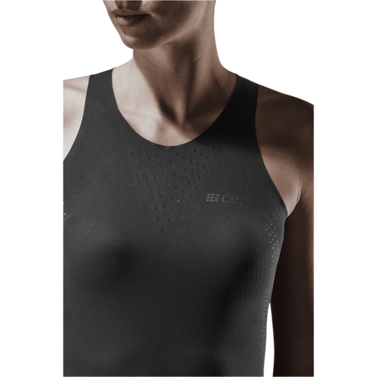 Ultralight Tank Top, Women, Black, Front Detail