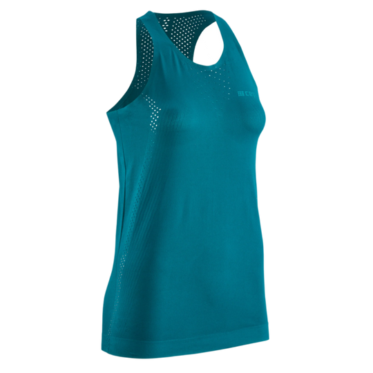 Ultralight Tank Top, Women, Petrol, Front View