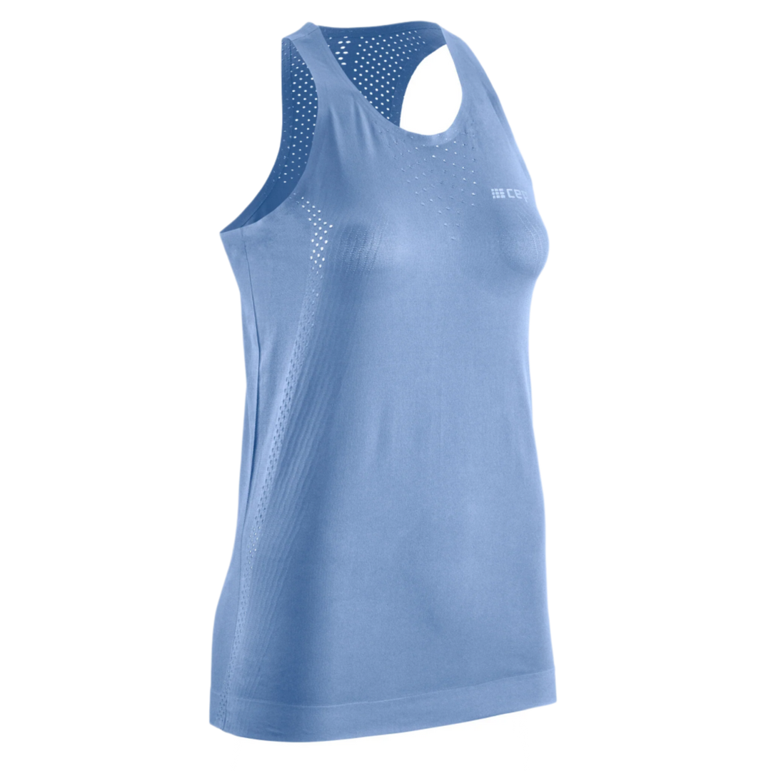 Ultralight Tank Top, Women, Sky, Front View