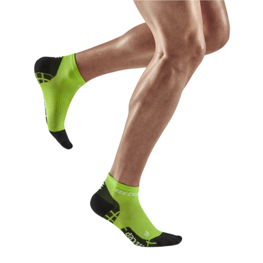 Ultralight Low Cut Compression Socks, Men, Flash Green