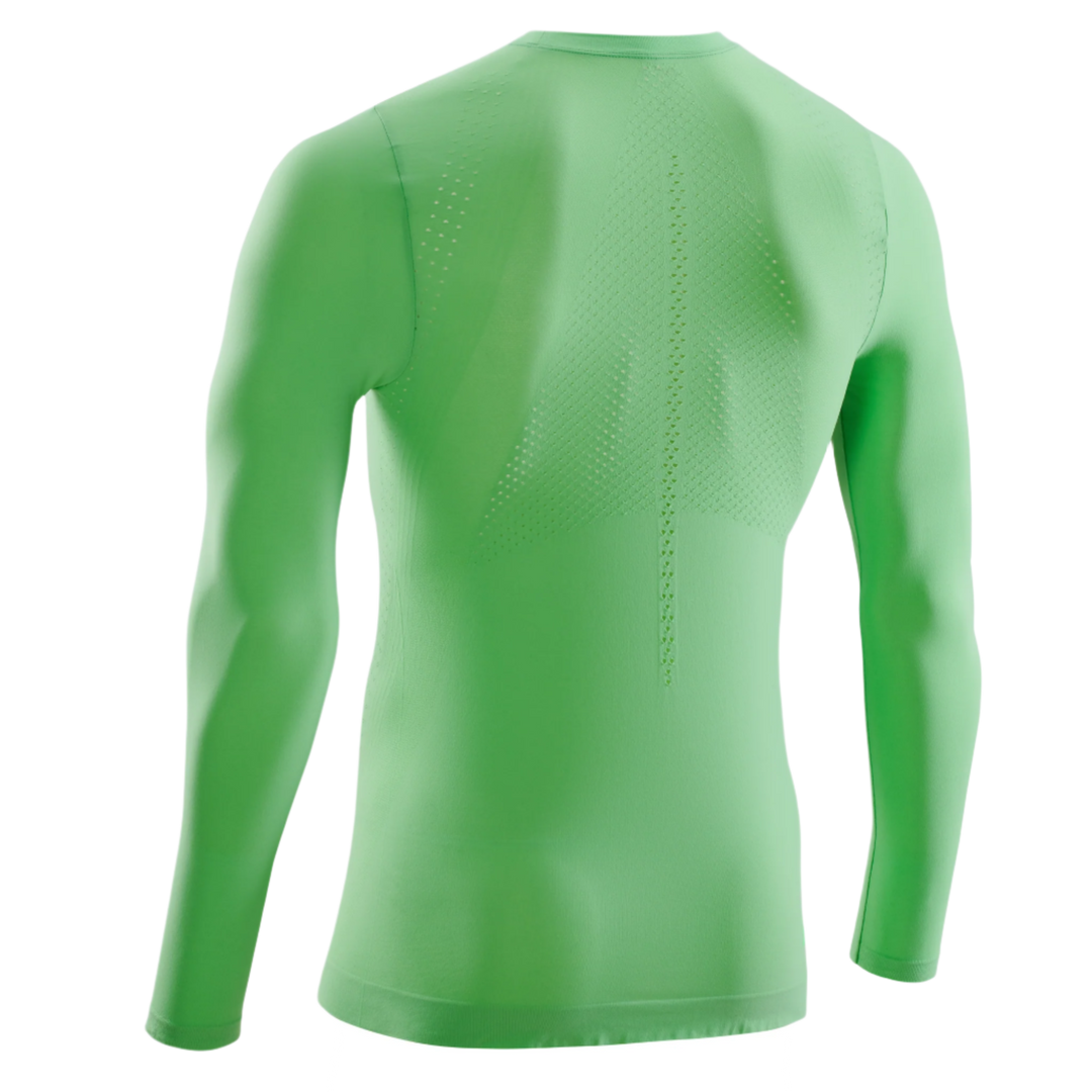 Ultralight Long Sleeve Shirt, Men, Green, Back View