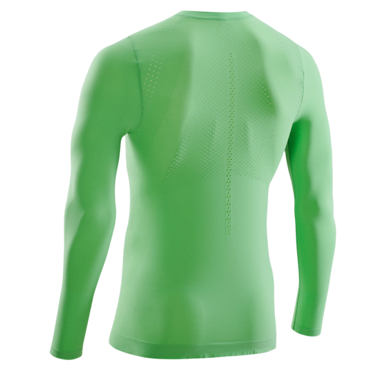 Ultralight Long Sleeve Shirt, Men, Green, Back View