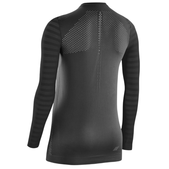 Ultralight Long Sleeve Shirt, Women, Black, Back View