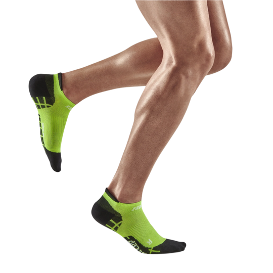 Ultralight No Show Compression Socks, Men, Flash Green