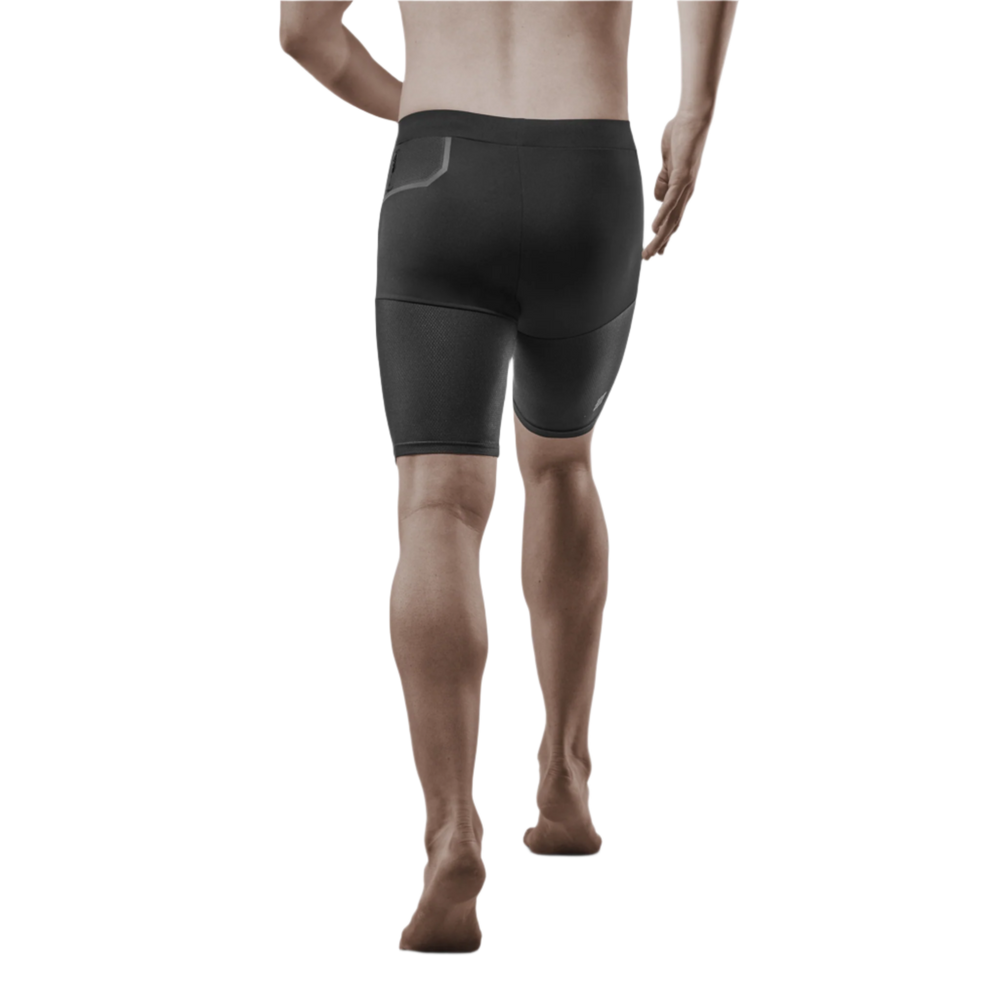 Ultralight Shorts, Men, Black, Back View Model