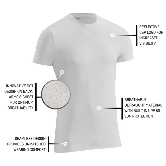 Ultralight Short Sleeve Shirt, Men, White, Detail