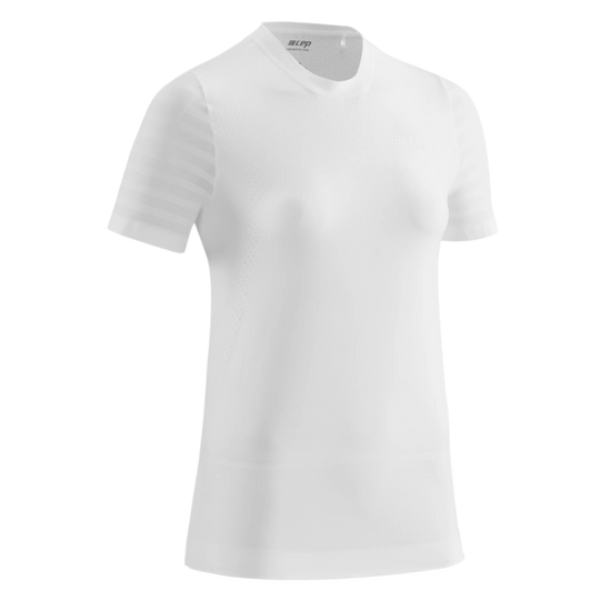 Ultralight Short Sleeve Shirt, Women, White, Front View