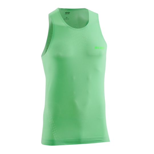 Ultralight Tank Top, Men, Green, Front View