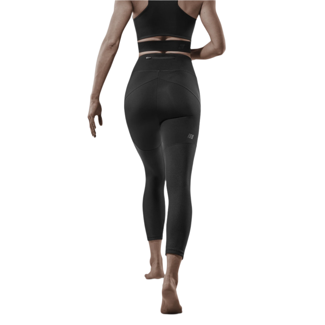 Ultralight Tights 7/8, Women, Black, Back View Model